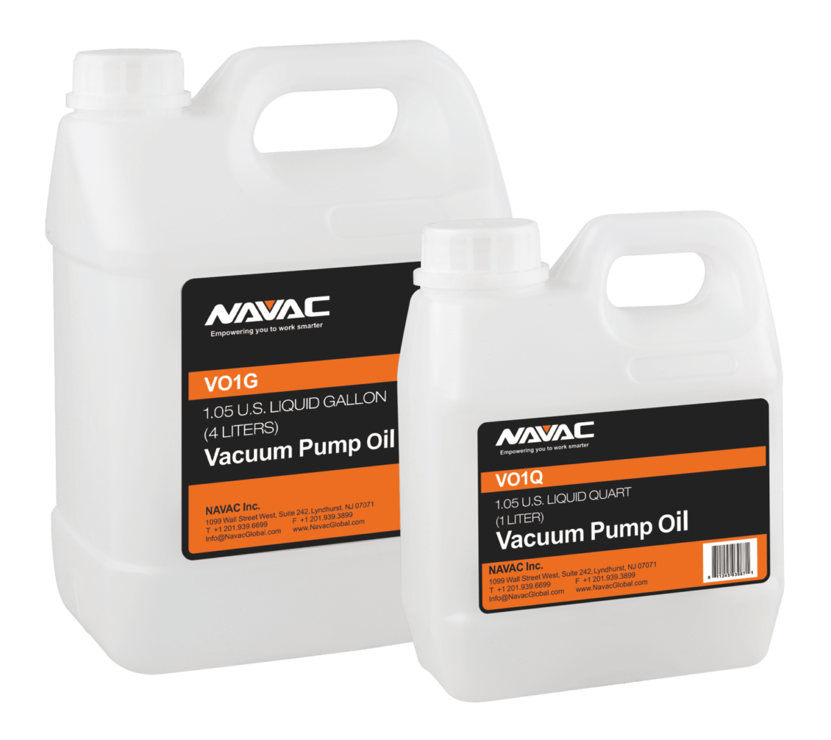 Vacuum Pump Oil VO1Q & VO1G NAVAC