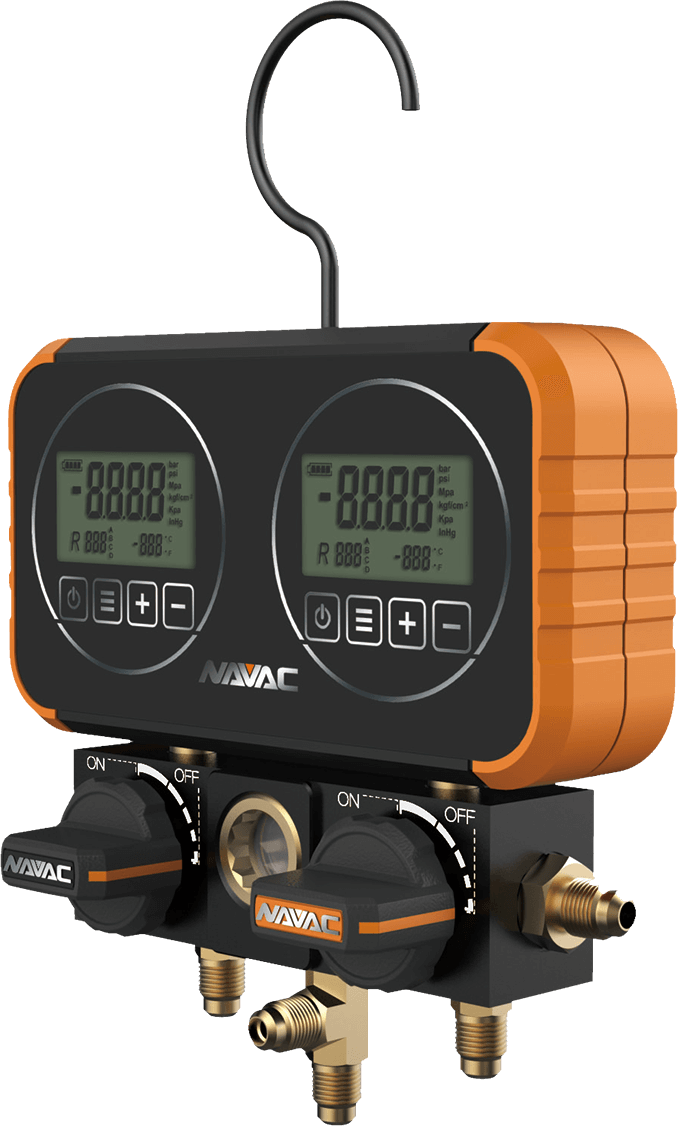 Digital Manifold Gauges NRM2D0101 & NRM2D0102 NAVAC