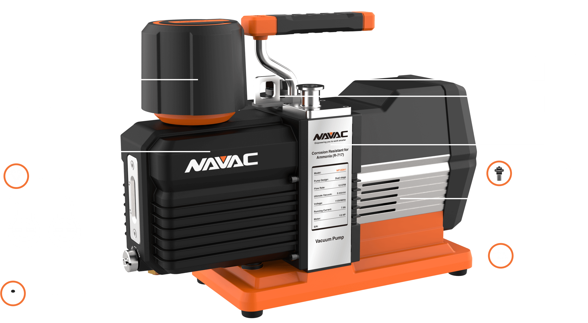 HVAC/R Leader NAVAC Introduces Vacuum Pump for Ammonia-based Refrigerant  Applications - NAVAC