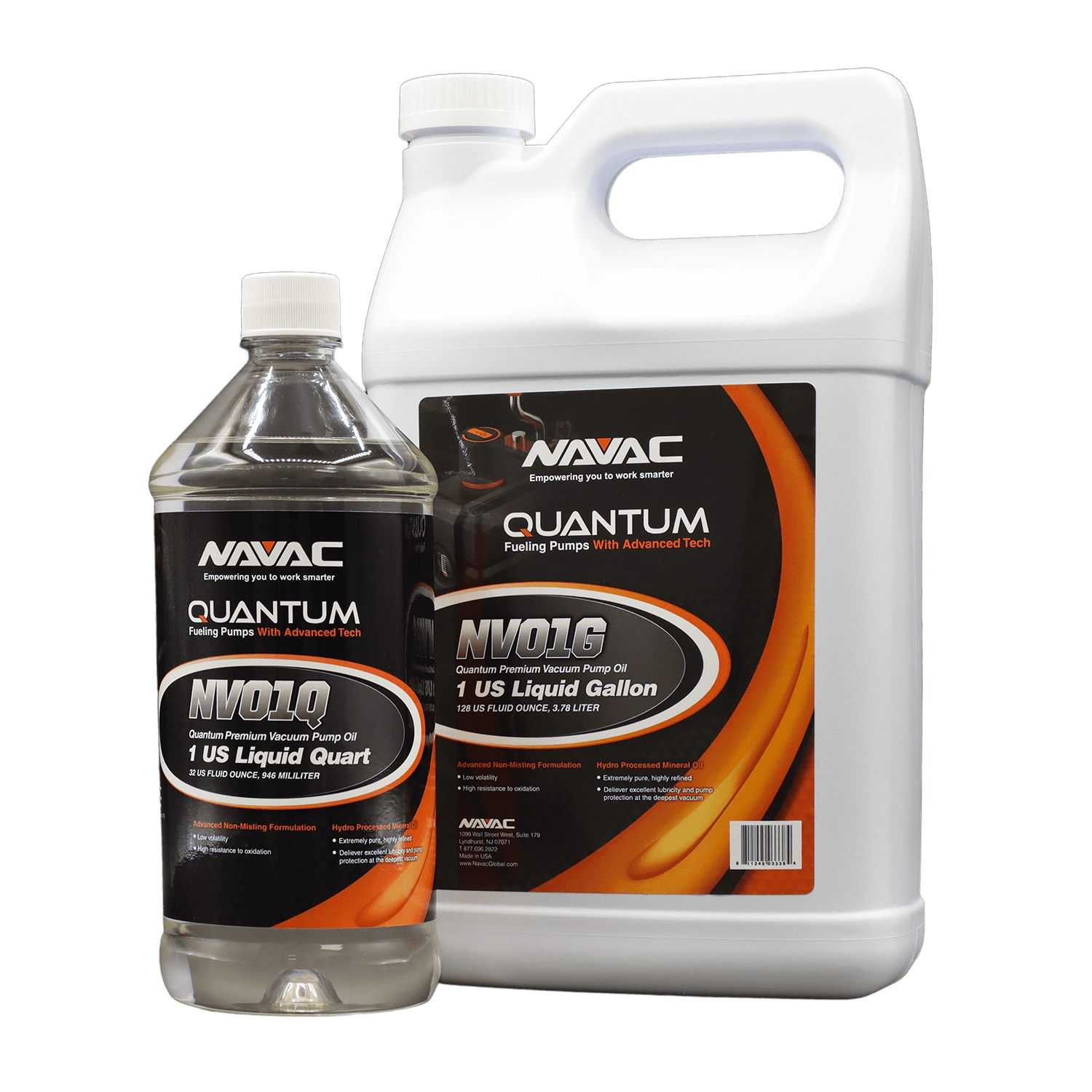 Quantum Non-Misting Vacuum Pump Oil | NAVAC
