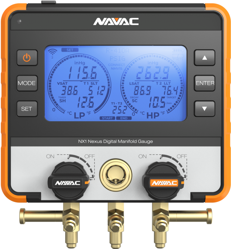 Nexus Digital Manifold Gauge NX1 | NAVAC